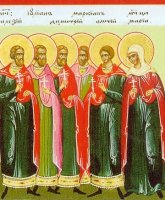 Память святых мучеников Иулиана, Маркиана и прочих, пострадавших с ними за иконы Память святых мучеников Иулиана, Маркиана и прочих, пострадавших с ними за иконы