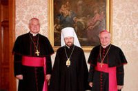 Митрополит-западник Иларион надеется на позитивное развитие отношений с еретиками-папистами Митрополит-западник Иларион надеется на позитивное развитие отношений с еретиками-папистами