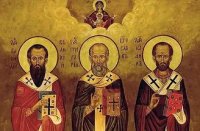 Собор трех великих вселенских учителей Василия Великого, Григория Богослова и Иоанна Златоустого Собор трех великих вселенских учителей Василия Великого, Григория Богослова и Иоанна Златоустого