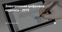 Итог внедрения института электронной цифровой подписи Итог внедрения института электронной цифровой подписи