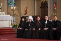 В Латвии на экуменическом богослужении помолился православный Рижский митрополит В Латвии на экуменическом богослужении помолился православный Рижский митрополит