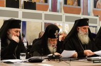 Патриарх Илия II благословил свою паству на сугубые молитвы на время собрания в Шамбези Патриарх Илия II благословил свою паству на сугубые молитвы на время собрания в Шамбези