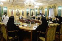 Священный Синод поблагодарил Патриарха за встречу с папой и полностью одобрил подписанную иудову декларацию Священный Синод поблагодарил Патриарха за встречу с папой и полностью одобрил подписанную иудову декларацию
