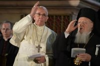 Патриарх Варфоломей, выступая на Синаксисе, предложил пригласить на Всеправославный Собор еретиков-католиков в качестве наблюдателей Патриарх Варфоломей, выступая на Синаксисе, предложил пригласить на Всеправославный Собор еретиков-католиков в качестве наблюдателей