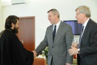 МИТРОПОЛИТ ИЛАРИОН В ОЧЕРЕДНОЙ РАЗ УСТРОИЛ ЭКУМЕНИЧЕСКУЮ ВСТРЕЧУ. МИТРОПОЛИТ ИЛАРИОН В ОЧЕРЕДНОЙ РАЗ УСТРОИЛ ЭКУМЕНИЧЕСКУЮ ВСТРЕЧУ.