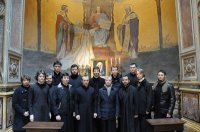 СТУДЕНТЫ РУССКОЙ ПАРИЖСКОЙ СЕМИНАРИИ ПОДТВЕРДИЛИ ЭКУМЕНИЧЕСКИЙ ДУХ СВОЕГО ЗАВЕДЕНИЯ. СТУДЕНТЫ РУССКОЙ ПАРИЖСКОЙ СЕМИНАРИИ ПОДТВЕРДИЛИ ЭКУМЕНИЧЕСКИЙ ДУХ СВОЕГО ЗАВЕДЕНИЯ.