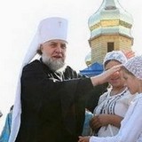 Беседа с Почаевским митрополитом и братией Беседа с Почаевским митрополитом и братией