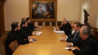 Митрополит Иларион продолжает порочить свое высокое служение перед Богом экуменическими контактами Митрополит Иларион продолжает порочить свое высокое служение перед Богом экуменическими контактами